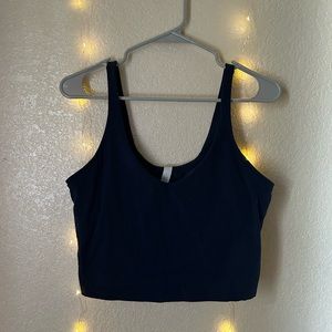 lululemon align blue tank top